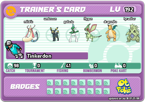Tinkerdon Card otPokemon.com