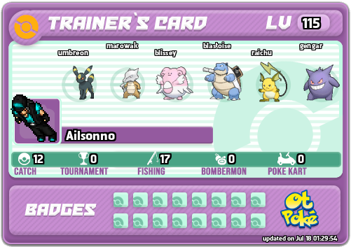 Ailsonno Card otPokemon.com