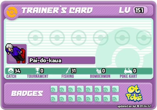 Pai-do-kaua Card otPokemon.com