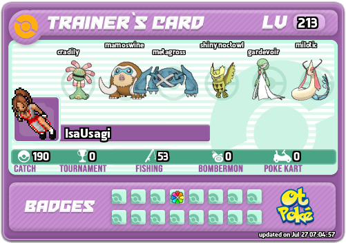 IsaUsagi Card otPokemon.com