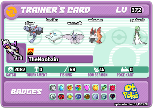 TheNoobzin Card otPokemon.com