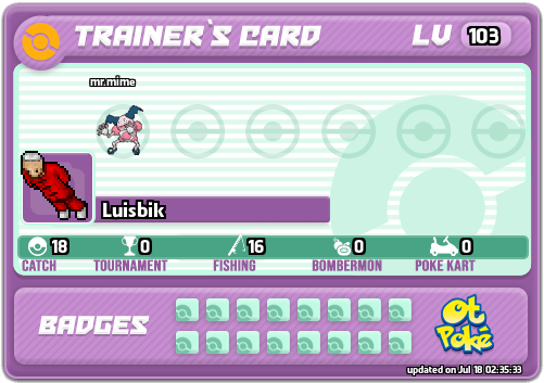 Luisbik Card otPokemon.com