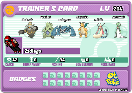 Zzdiego Card otPokemon.com