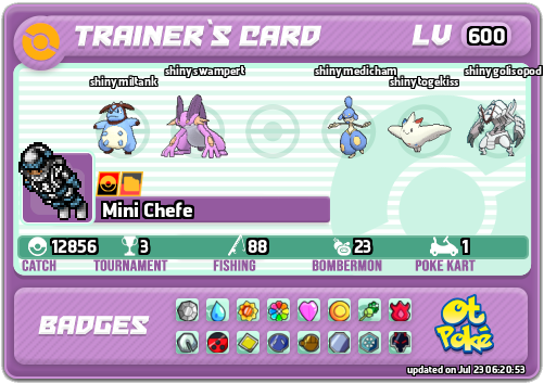 Mini Chefe Card otPokemon.com