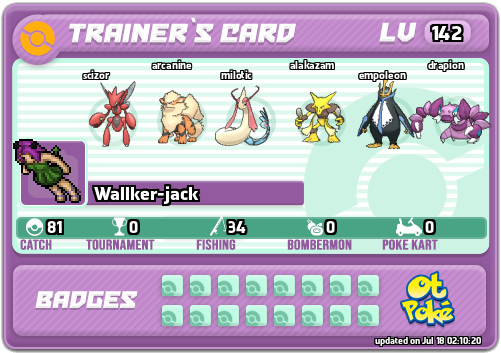 Wallker-jack Card otPokemon.com