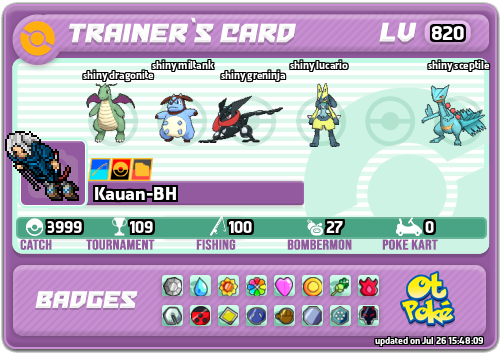 Kauan-BH Card otPokemon.com