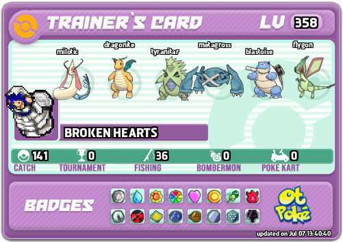 BROKEN HEARTS Card otPokemon.com