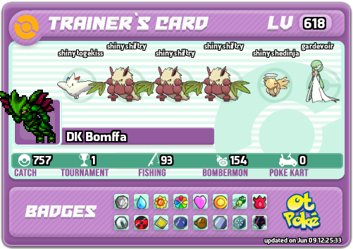 DK Bomffa Card otPokemon.com