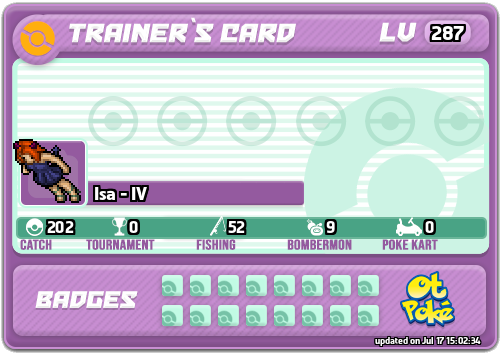 Isa - IV Card otPokemon.com