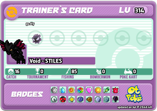 Void - STILES Card otPokemon.com