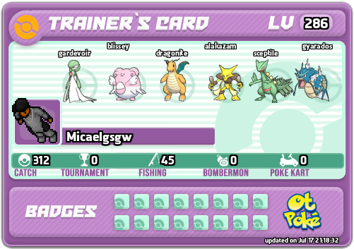 Micaelgsgw Card otPokemon.com