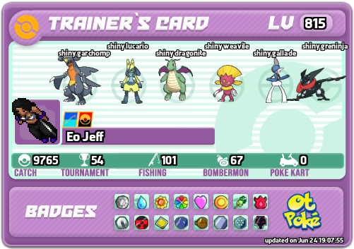 Eo Jeff Card otPokemon.com