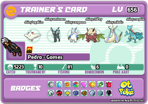 Pedro - Gomes Card otPokemon.com