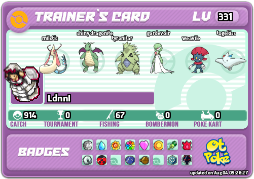 Ldnnl Card otPokemon.com