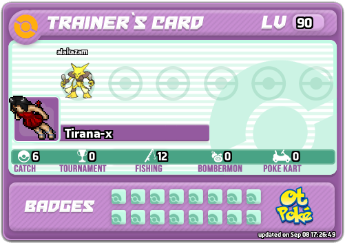 Tirana-x Card otPokemon.com