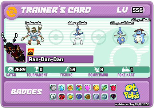 Ran-Dan-Dan Card otPokemon.com