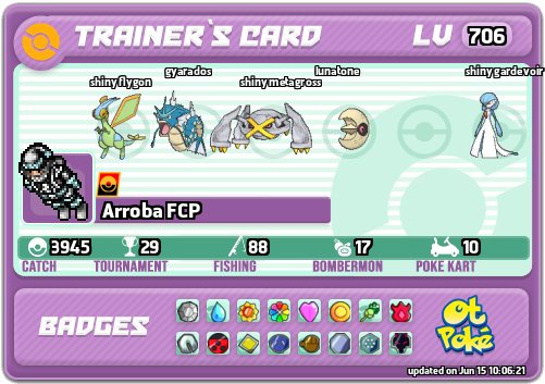 Arroba FCP Card otPokemon.com