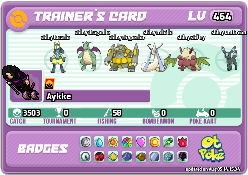 Aykke Card otPokemon.com
