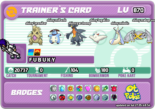 F U B U K Y Card otPokemon.com