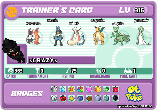s C R A Z Y s Card otPokemon.com
