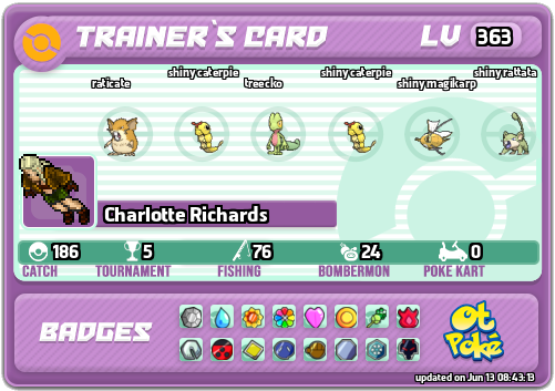 Charlotte Richards Card otPokemon.com