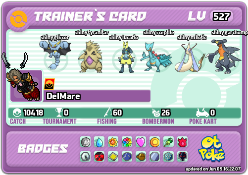 DelMare Card otPokemon.com