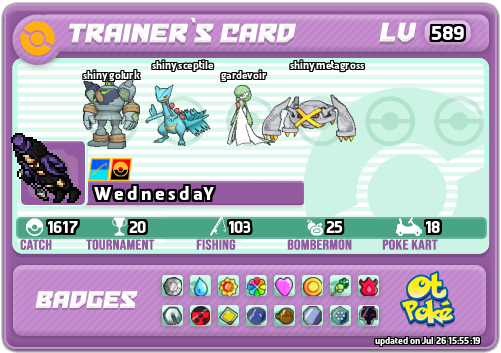 W e d n e s d aY Card otPokemon.com