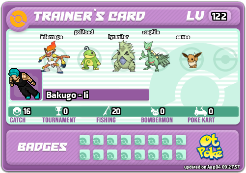 Bakugo - Ii Card otPokemon.com