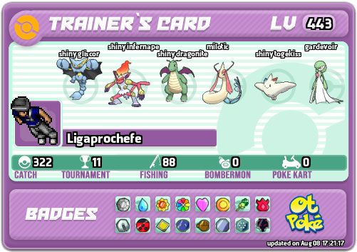 Ligaprochefe Card otPokemon.com