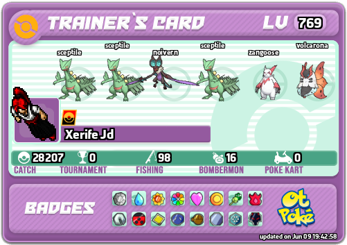 Xerife Jd Card otPokemon.com