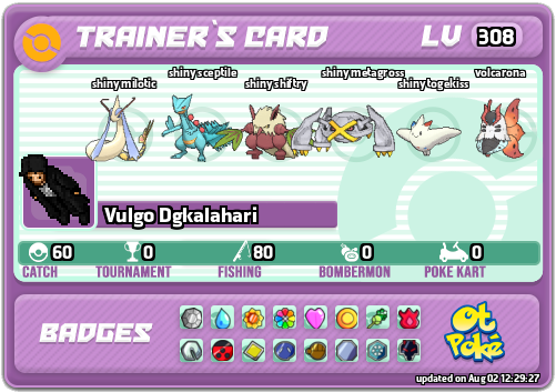 Vulgo Dgkalahari Card otPokemon.com