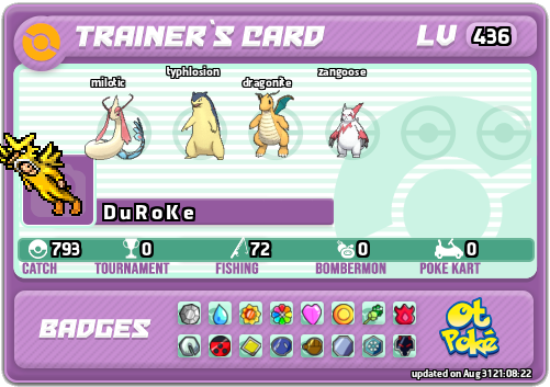 D u R o K e Card otPokemon.com