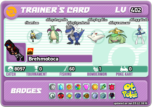 Brehmotoca Card otPokemon.com