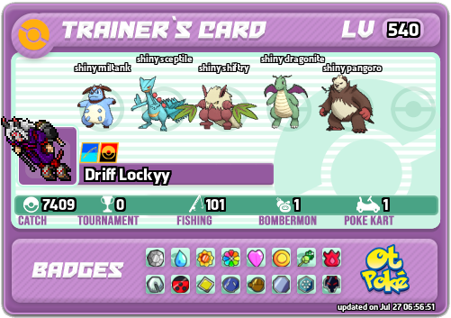 Driff Lockyy Card otPokemon.com