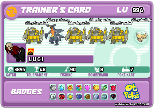 L U C I Card otPokemon.com