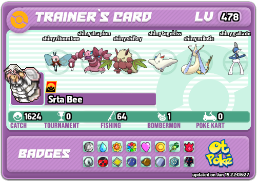 Srta Bee Card otPokemon.com