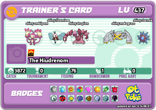 The Hiudrenom Card otPokemon.com