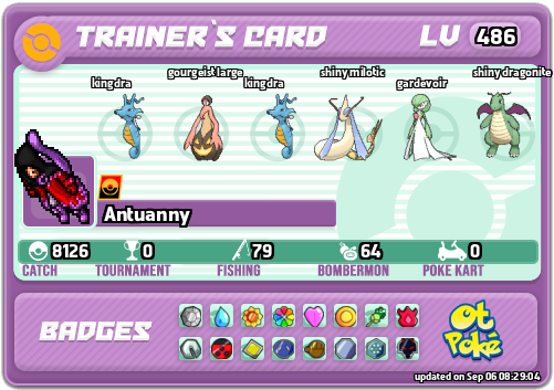 Antuanny Card otPokemon.com