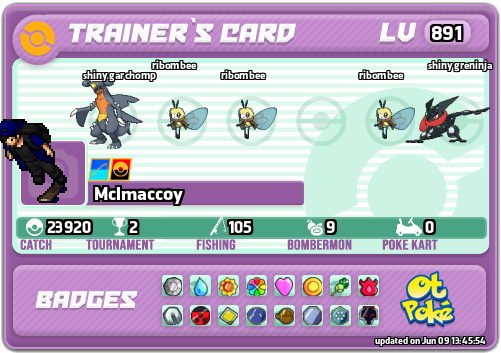 Mclmaccoy Card otPokemon.com