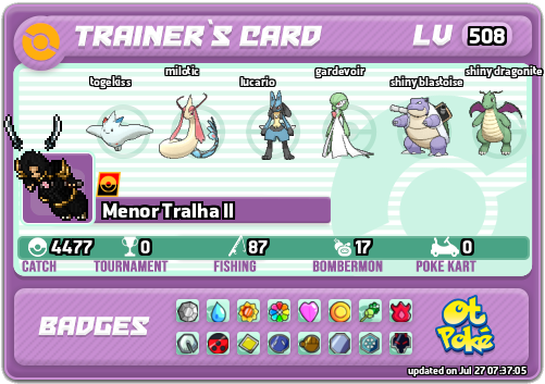 Menor Tralha Il Card otPokemon.com