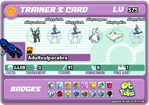 Adultxulpacabra Card otPokemon.com