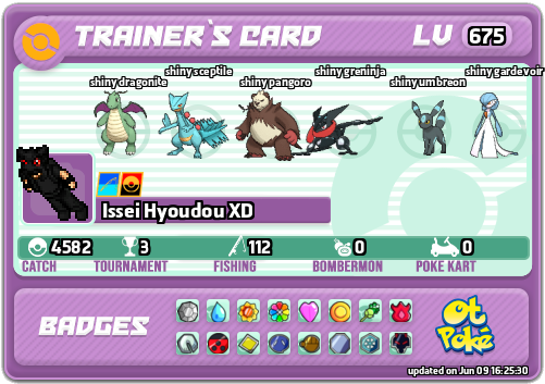 Issei Hyoudou XD Card otPokemon.com
