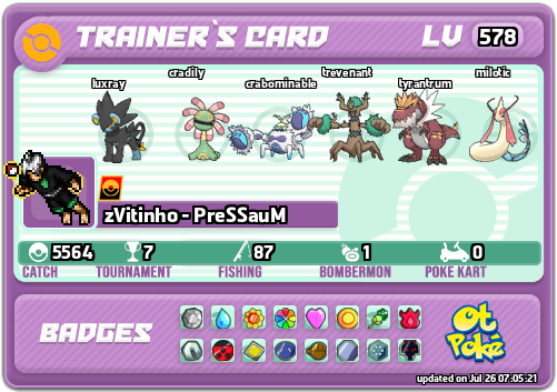 zVitinho - PreSSauM Card otPokemon.com