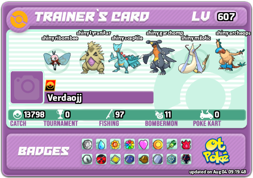 Verdaojj Card otPokemon.com
