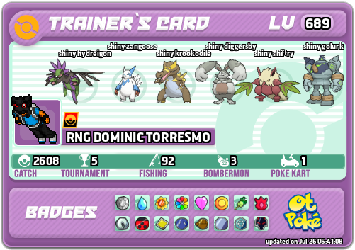 RNG DOMINIC TORRESMO Card otPokemon.com
