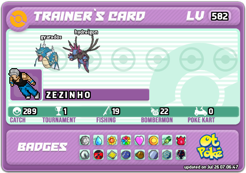 Z E Z I N H O Card otPokemon.com
