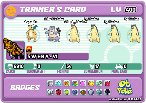 S W E B Y - VI Card otPokemon.com