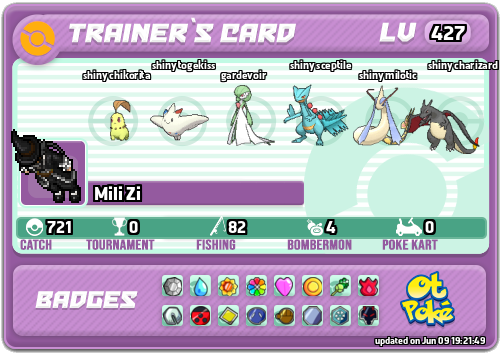 Mili Zi Card otPokemon.com