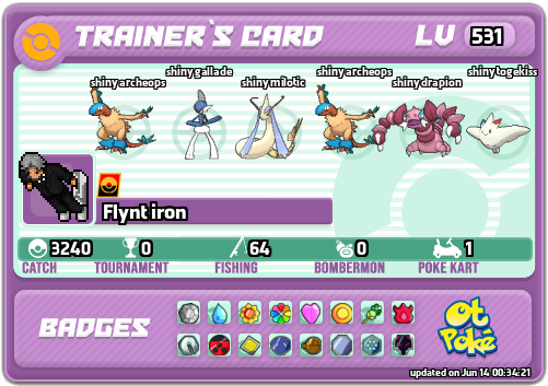 Flynt iron Card otPokemon.com