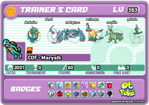 COF - Maryalk Card otPokemon.com